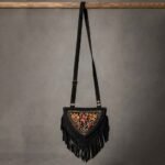 Black Kashmiri Sling Bag